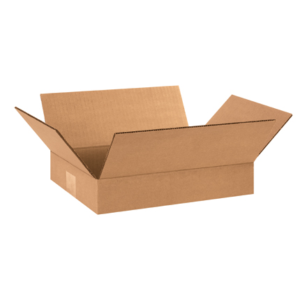 12 x 9 x 2" Flat Corrugated Boxes