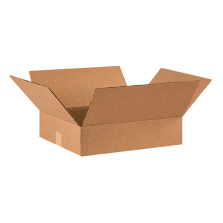 16 x 14 x 4" Flat Corrugated Boxes