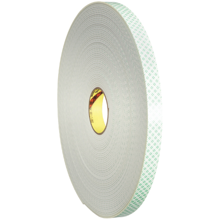 1/2" x 36 yds. 3M<span class='tm'>™</span> 4008 Double Sided Foam Tape