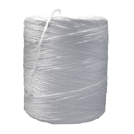 1-Ply, 210 lb, White Polypropylene Tying Twine