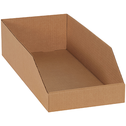 12 x 24 x 4 <span class='fraction'>1/2</span>" Kraft Bin Boxes