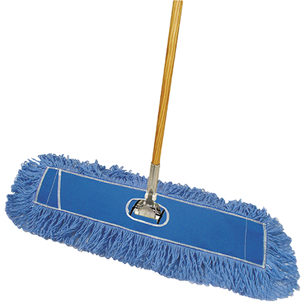 Deluxe Looped-End Dust Mop Kit - 36"