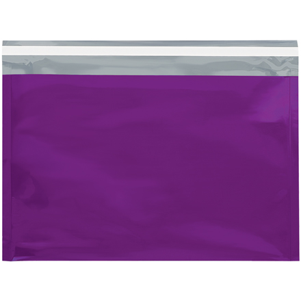 9 <span class='fraction'>1/2</span> x 12 <span class='fraction'>3/4</span>" Purple Metallic Glamour Mailers