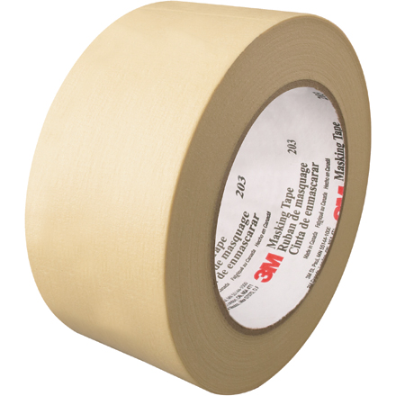 2" x 60 yds. (12 Pack) 3M<span class='tm'>™</span> 203 Masking Tape