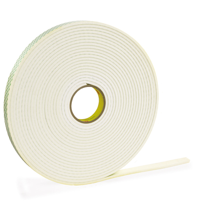 1" x 72 yds. 3M<span class='tm'>™</span> 4462 Double Sided Foam Tape