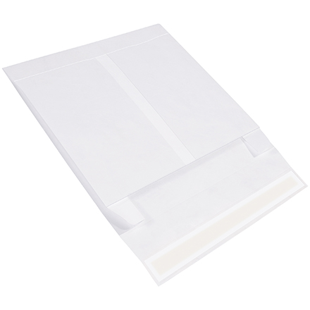 12 x 16 x 4" White Expandable Tyvek<span class='rtm'>®</span> Envelopes